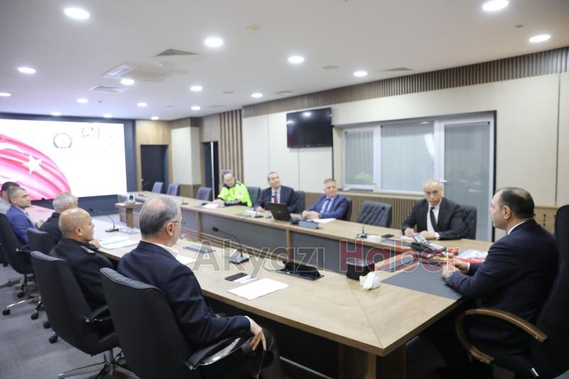 Valilikte bayram tedbirleri toplantısı yapıldı