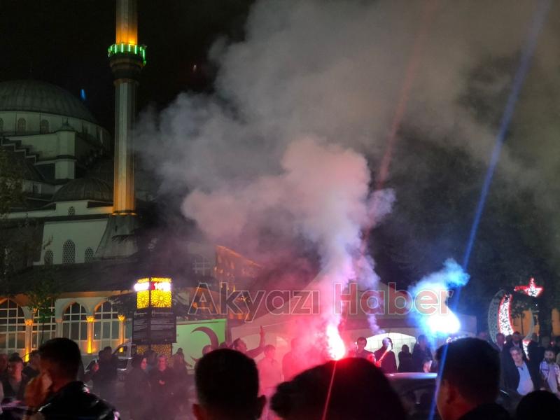 Akyazı'da şampiyonluk coşkusu