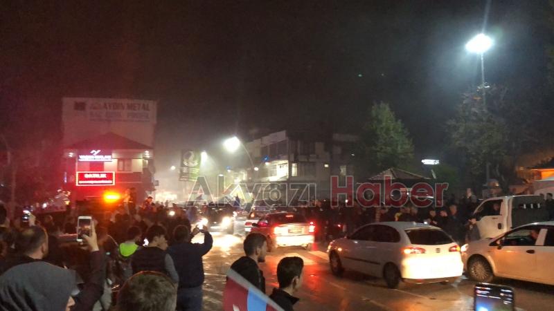 Akyazı'da şampiyonluk coşkusu