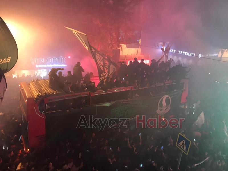 Çarkta muhteşem karşılama