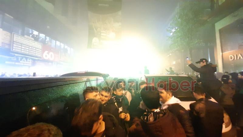 Çarkta muhteşem karşılama