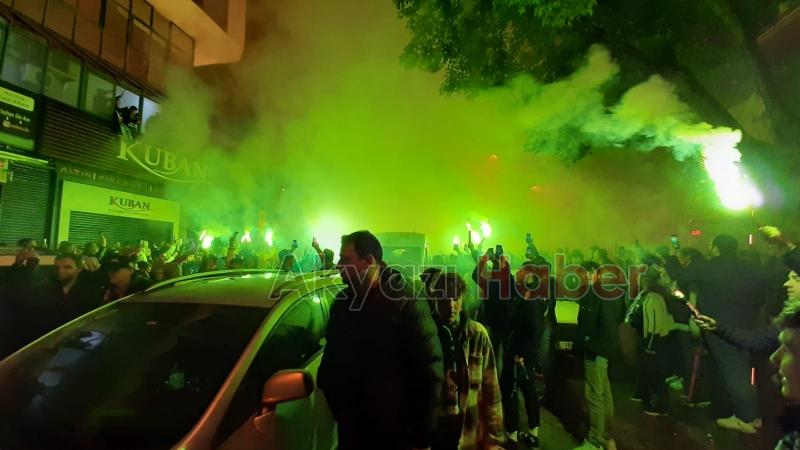 Çarkta muhteşem karşılama