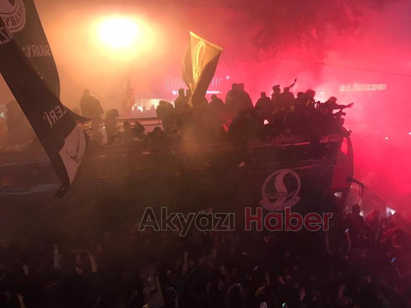 Çarkta muhteşem karşılama