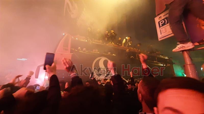 Çarkta muhteşem karşılama