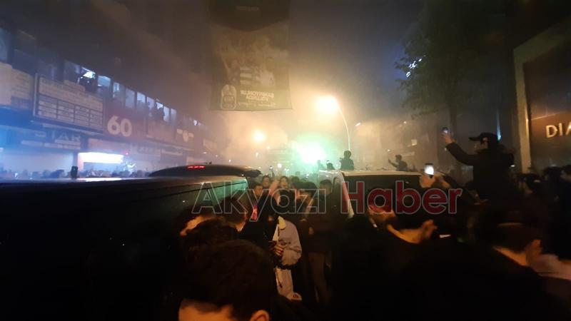 Çarkta muhteşem karşılama