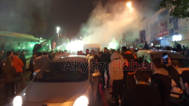 Çarkta muhteşem karşılama