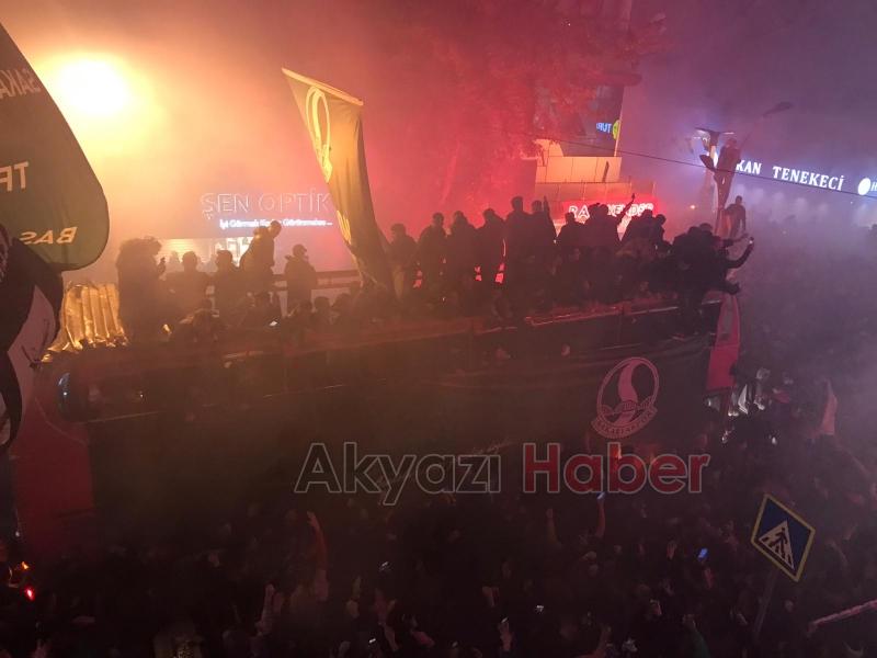 Çarkta muhteşem karşılama