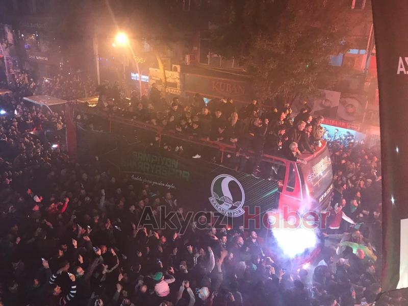 Çarkta muhteşem karşılama