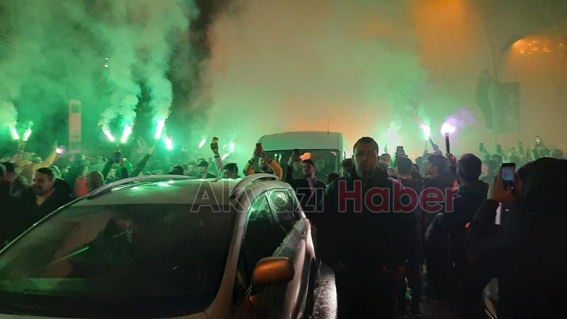 Çarkta muhteşem karşılama