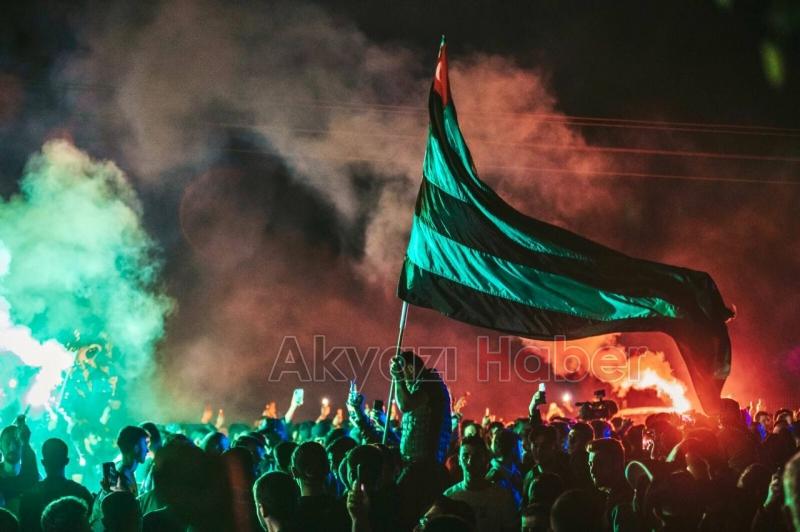 Şampiyonluk gecesinden unutulmaz kareler