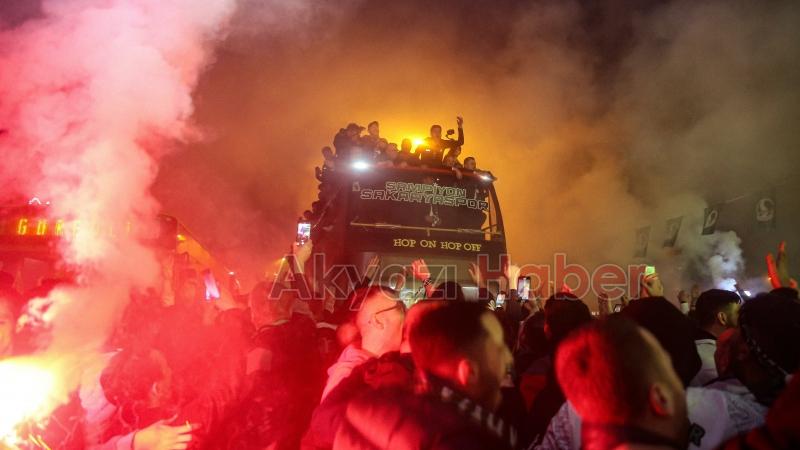 Şampiyonluk gecesinden unutulmaz kareler