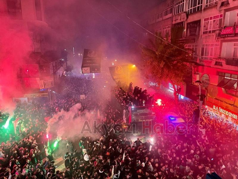 Şampiyonluk gecesinden unutulmaz kareler