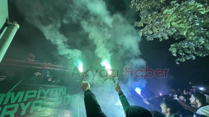 Şampiyonluk gecesinden unutulmaz kareler