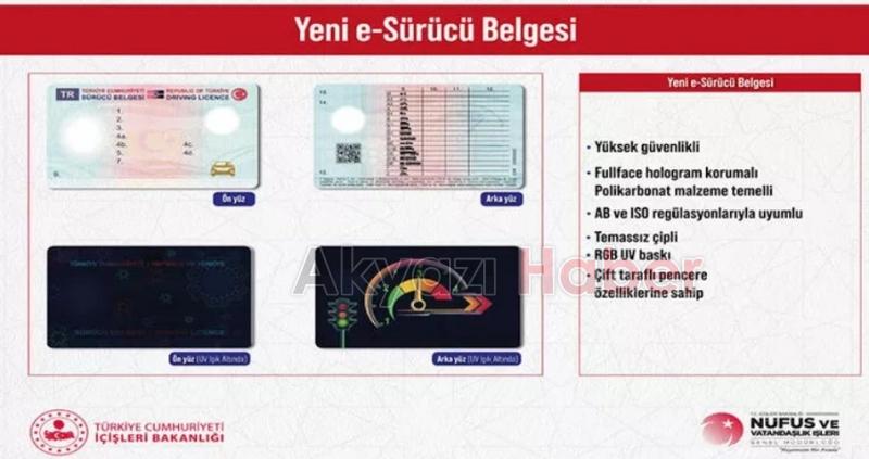 Yeni ehliyet ve pasaportlarda değişiklik