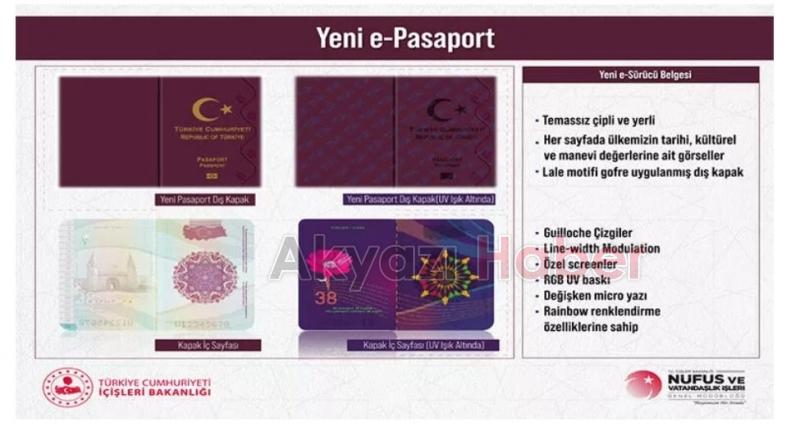 Yeni ehliyet ve pasaportlarda değişiklik