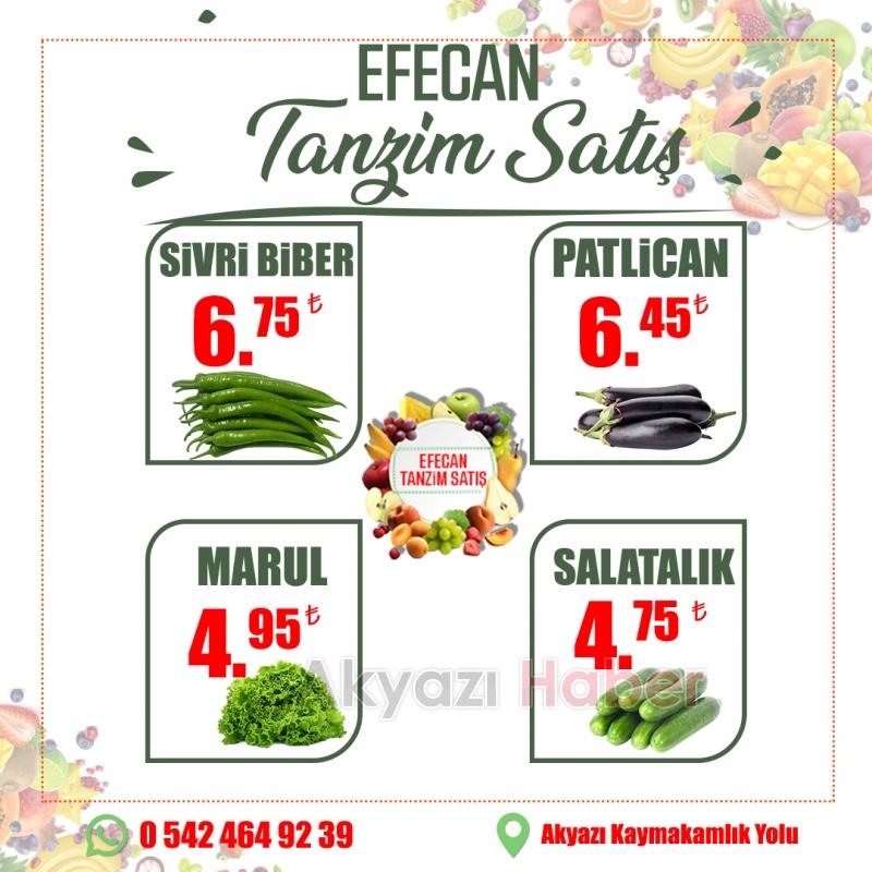   Meyve ve Sebze'nin Kalbi Efecan'da Atıyor