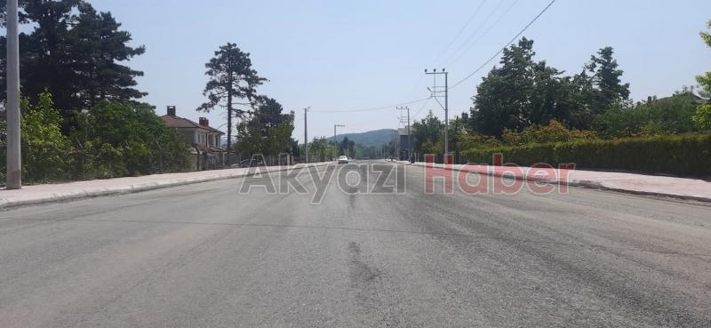 Akyazı Kuzuluk’ta örnek cadde