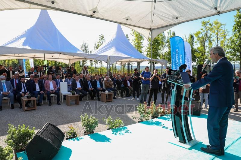 179 dekar alan üretim üssü haline dönüştü