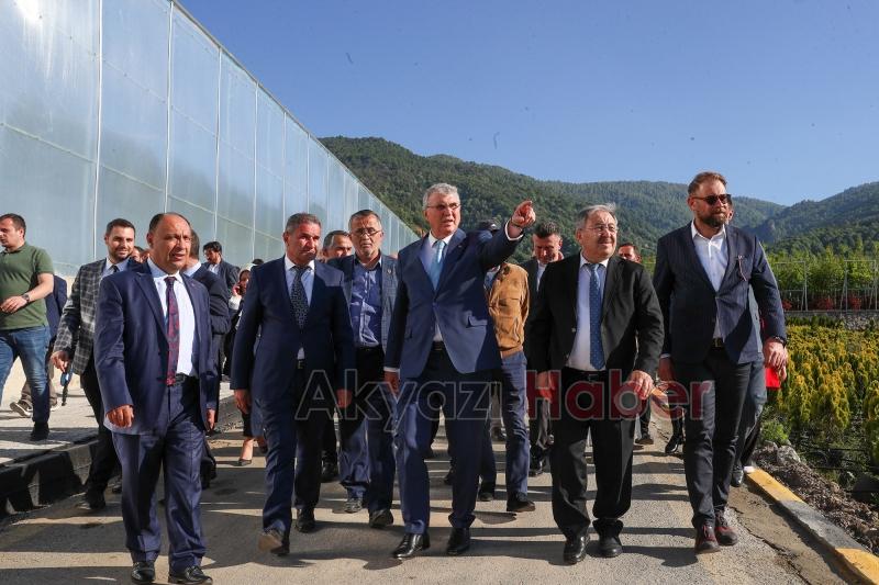 179 dekar alan üretim üssü haline dönüştü