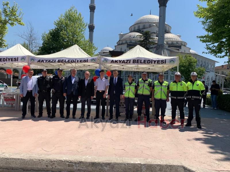 Akyazı'da Trafik Haftası etkinliği gerçekleştirildi