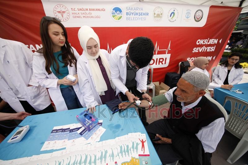 Büyükşehirden sağlık taraması hizmeti