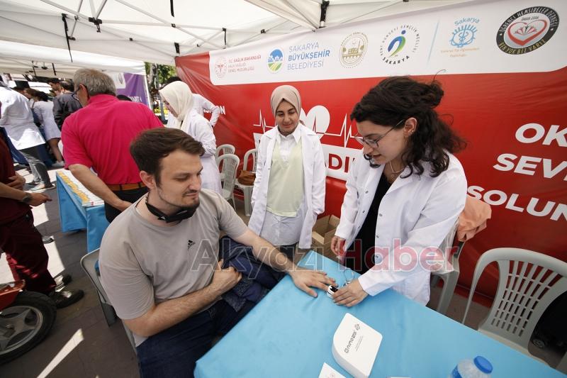 Büyükşehirden sağlık taraması hizmeti