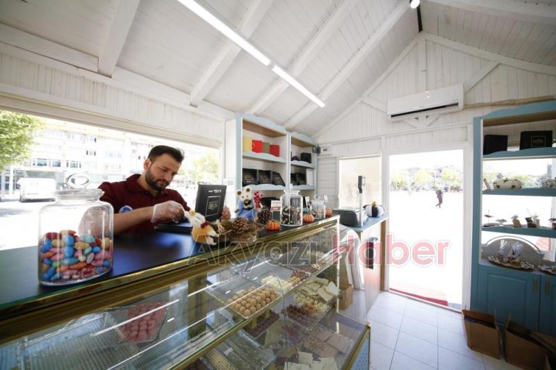 Büyükşehirin çikolata markası Nehir raflarda