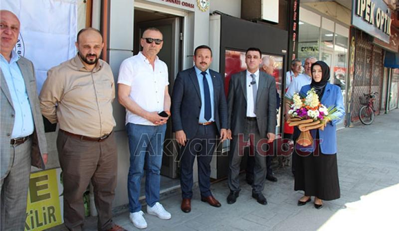  TOBB Başkanı Hisarcıklıoğlu Akyazı'ya geldi