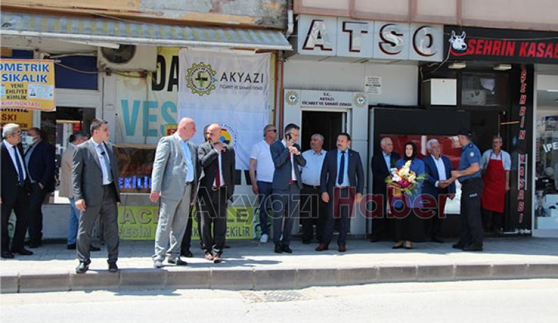  TOBB Başkanı Hisarcıklıoğlu Akyazı'ya geldi