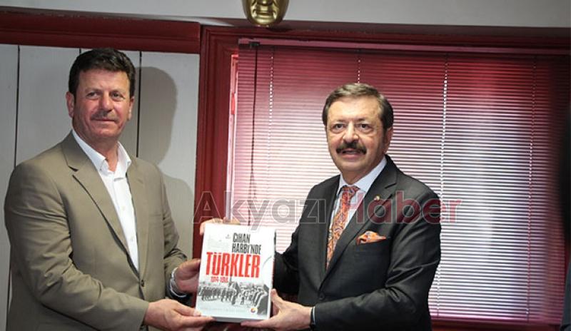  TOBB Başkanı Hisarcıklıoğlu Akyazı'ya geldi