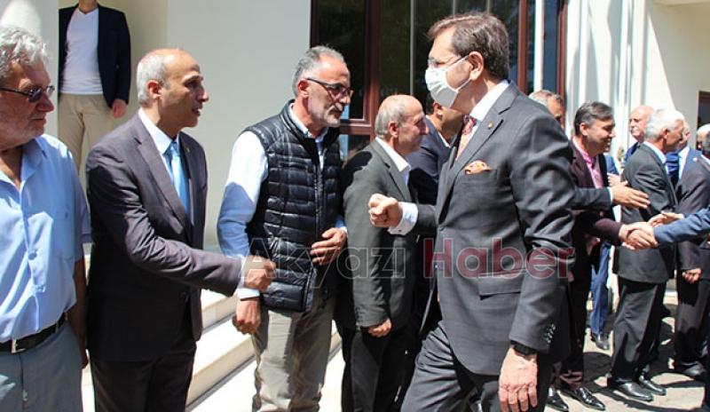  TOBB Başkanı Hisarcıklıoğlu Akyazı'ya geldi