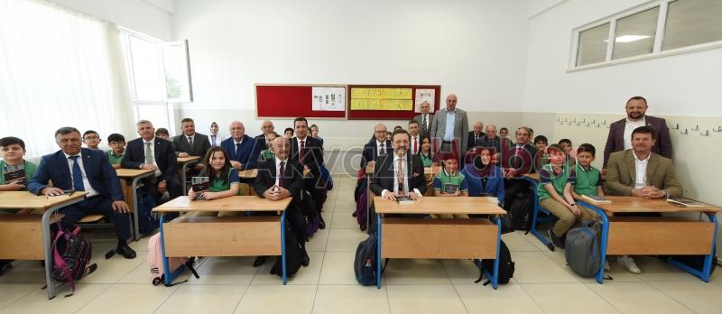 TOBB Hüsamettin Bayraktar Ortaokulu'nun açılışı yapıldı