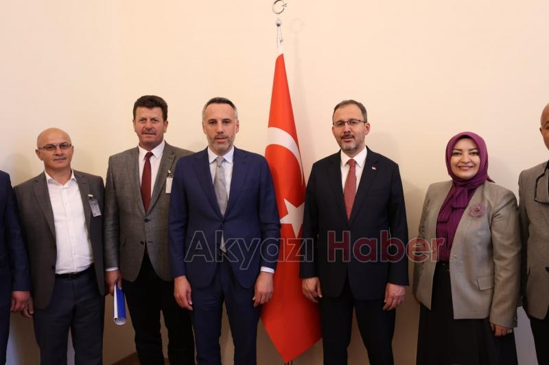 Bilal Soykan Bakan Kasapoğlu ile görüştü