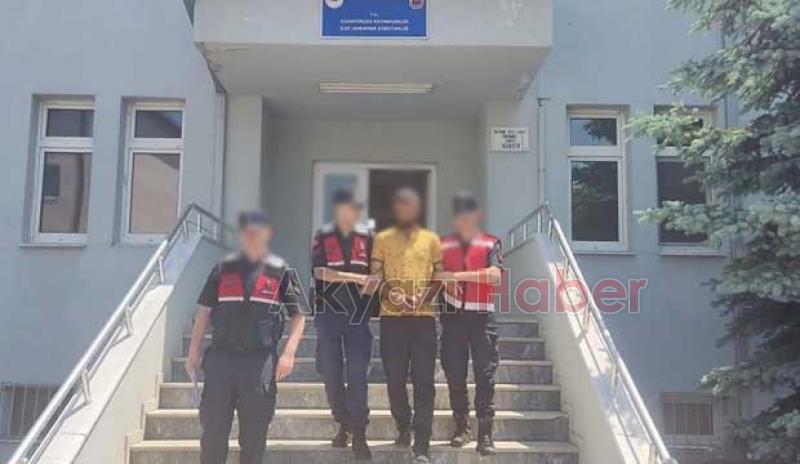 18 yıl yatarı vardı jandarma yakaladı