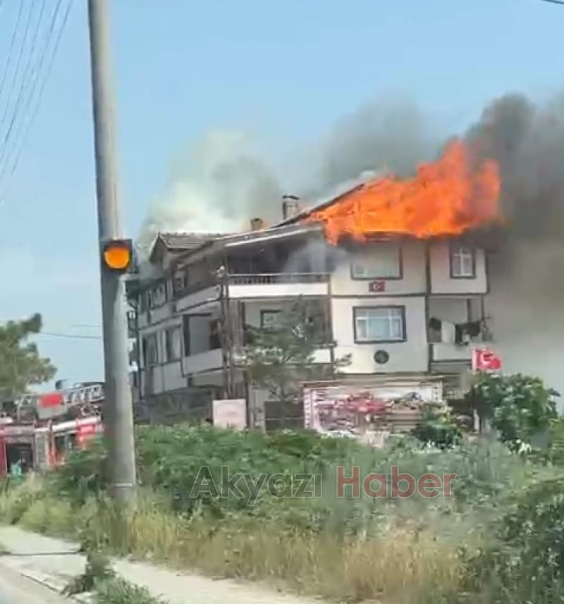 Çökekler de yangın Alevlere teslim oldu