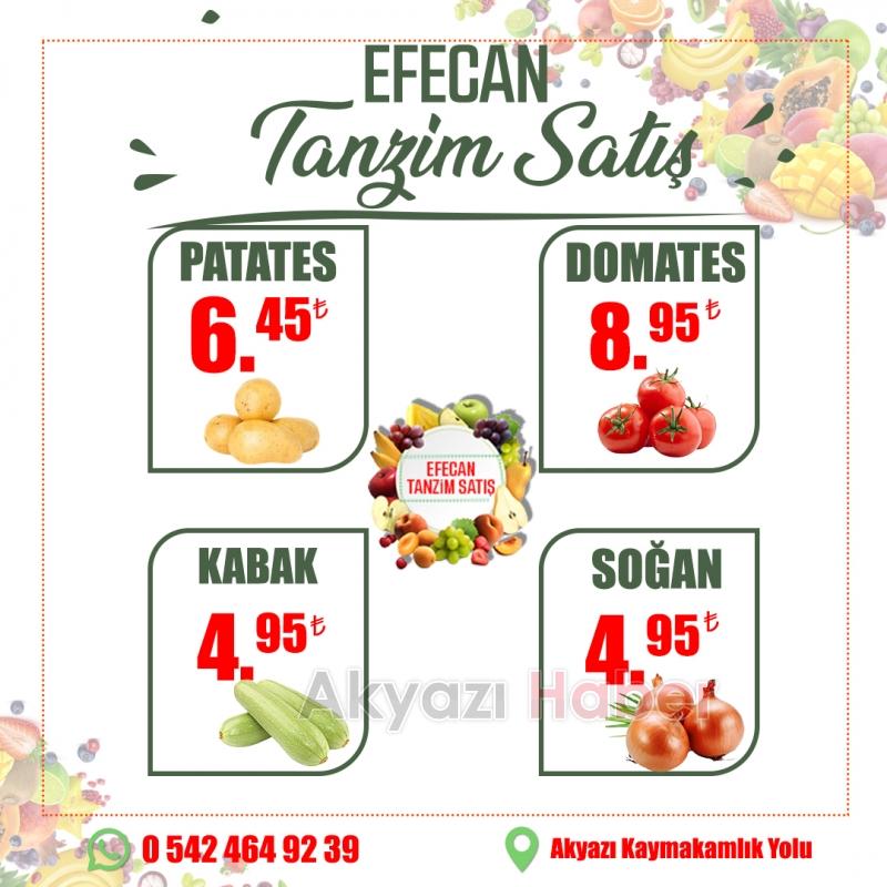 Efecan Tanzim Satış'ta Yüzde Yüz Lezzet