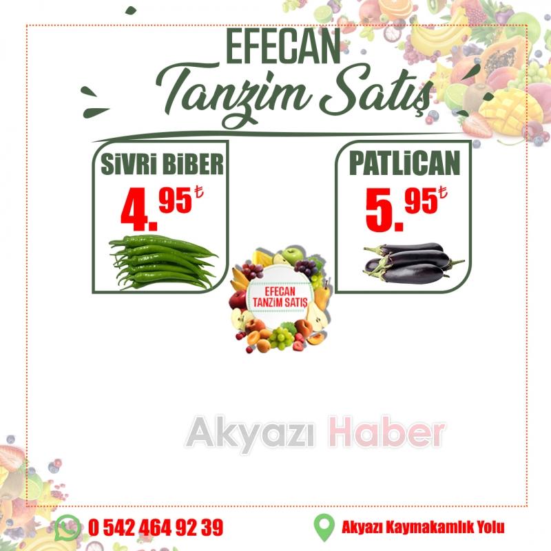 Efecan Tanzim Satış'ta Yüzde Yüz Lezzet