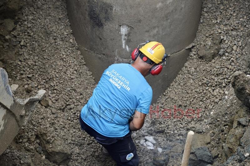 Akyazı’da 6 mahalleye 8 kilometrelik yeni hat