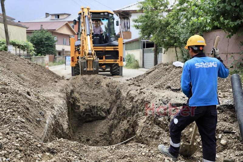 Akyazı’da 6 mahalleye 8 kilometrelik yeni hat
