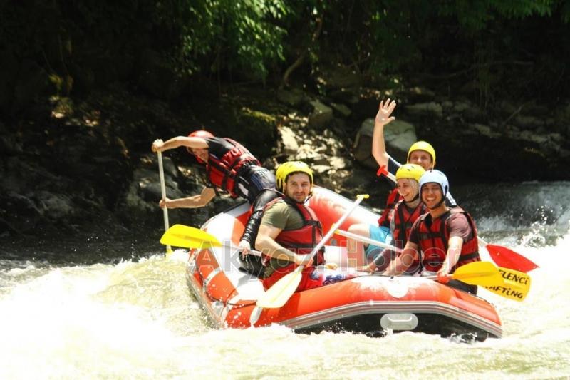 Melen Çayı'nda rafting sezonu başladı