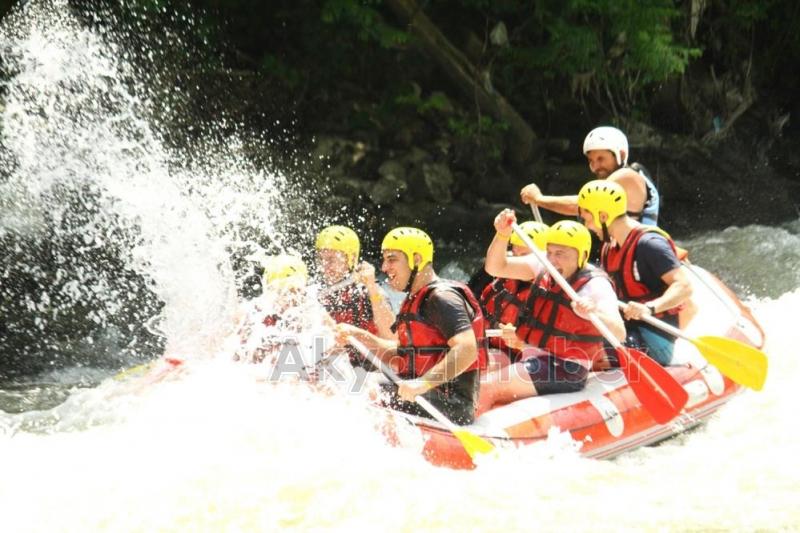 Melen Çayı'nda rafting sezonu başladı