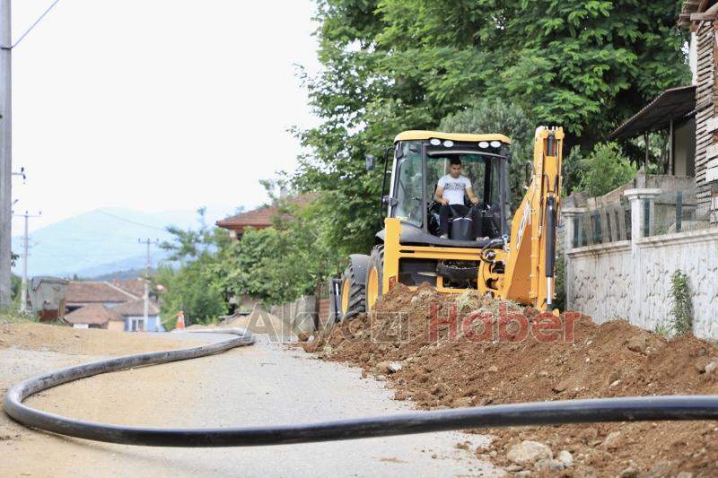 Karapürçek'e yeni içme suyu hattı