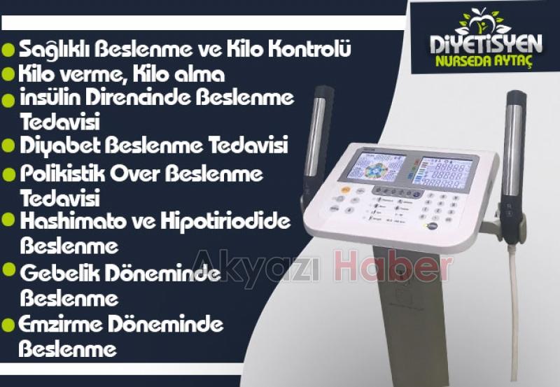 Diyetisyen Nurseda Aytaç Akyazı 'da Hizmete başladı