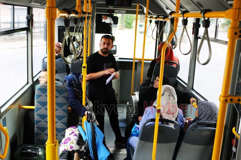 385 kişi büyükşehirle bedava tatil yaptı