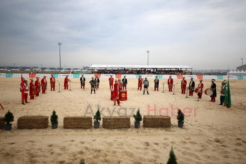 Sakarya Büyükşehir Belediyesi Etnospor Kültür Festivali’ndeki yerini aldı 