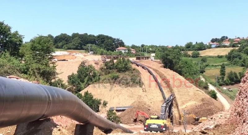 Karadeniz gazı için borular döşenmeye başlandı