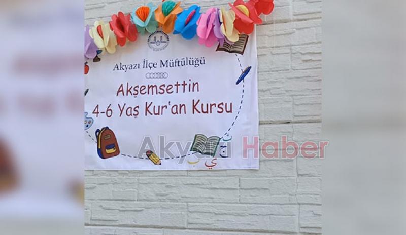 Akşemsettin Kur'an Kursu'nda yıl sonu etkinliği