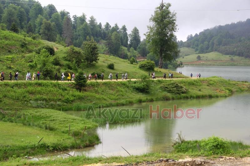 Karagöl-Acelle Parkurunda yürüdüler