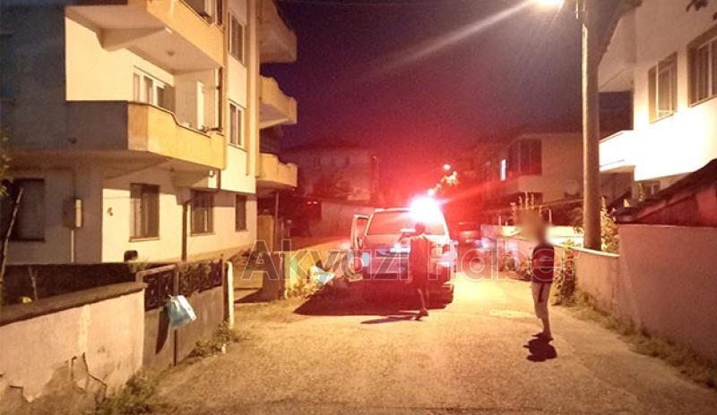 Akyazı'da evin elektrik panosu yandı