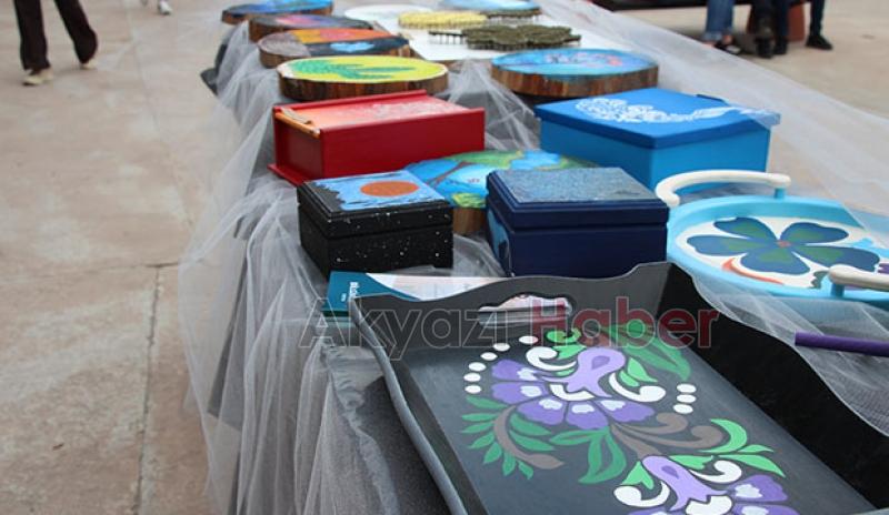 Özel Akyazı Bilgin Anadolu Lisesi öğrencilerinden resim sergisi